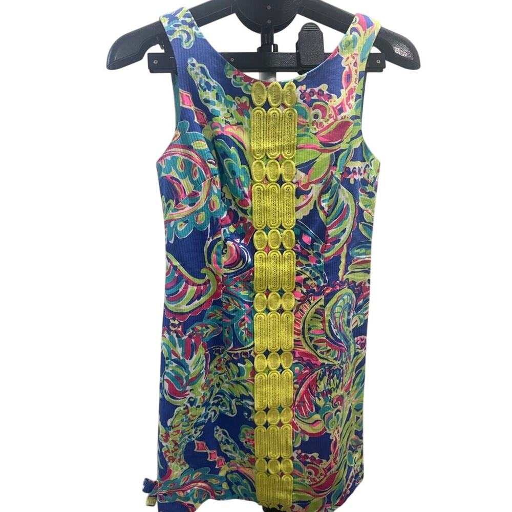 Lilly Pulitzer Embroidered Toucan Play Shift Dress - Picture 2 of 9
